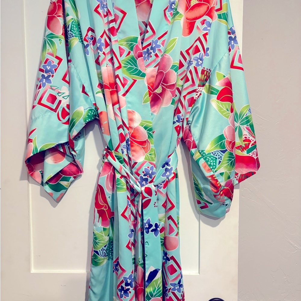 Natori Kimono style wrap robe.